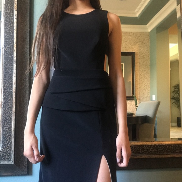 BLACK PROM DRESS - Picture 3 of 4